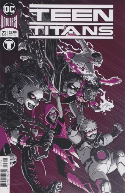 Teen Titans, Vol. 6 Its Like That |  Issue#23A | Year:2018 | Series:  | Pub: DC Comics | Regular Nick Derington Enhanced Foil Cover