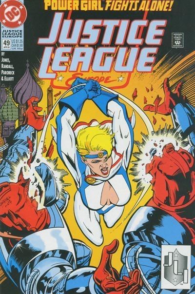Justice League Europe / International Red Winter, Part 5: Hard Ground |  Issue#49A | Year:1993 | Series: JLA | Pub: DC Comics