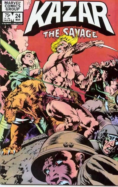 Ka-Zar, Vol. 3 On Death And Dying...! |  Issue#24 | Year:1983 | Series: Ka-Zar | Pub: Marvel Comics