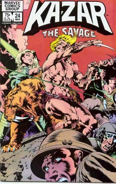 Ka-Zar, Vol. 3 On Death And Dying...! |  Issue#24 | Year:1983 | Series: Ka-Zar |