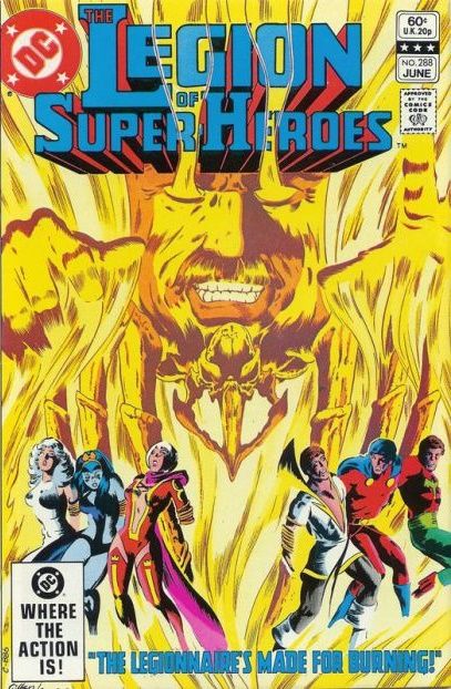 Legion of Super-Heroes The Legionnaires Are Made For Burning |  Issue