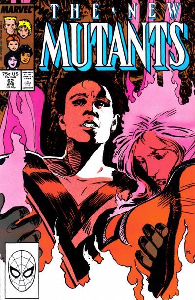 New Mutants, Vol. 1 To Build a Fire |  Issue#62A | Year:1987 | Series: New Mutants |
