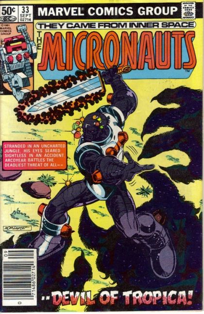 Micronauts, Vol. 1 Tropica |  Issue#33B | Year:1981 | Series: Micronauts | Pub: Marvel Comics |
