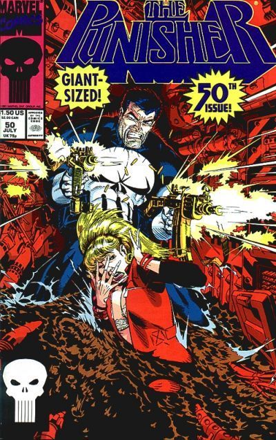 The Punisher Yo Yo / Bark Like A Dog |  Issue#50A | Year:1991 | Series: Punisher | Pub: Marvel Comics
