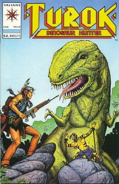 Turok: Dinosaur Hunter, Vol. 1 New River, Part 2: Soul Sacrifice |  Issue#8 | Year:1994 | Series:  | Pub: Valiant Entertainment