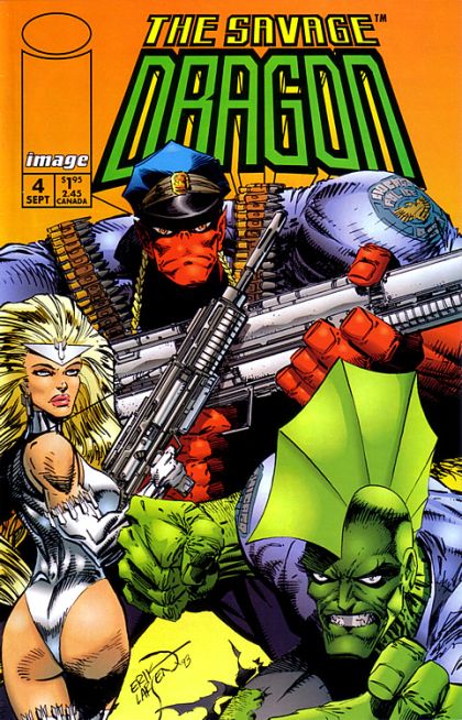 Savage Dragon, Vol. 2 The Coming of Freak Force |  Issue#4A | Year:1993 | Series: The Savage Dragon | Pub: Image Comics