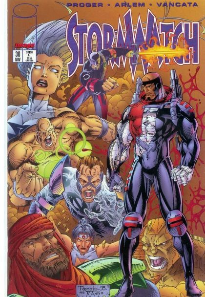 Stormwatch, Vol. 1 Synergy |  Issue#30 | Year:1995 | Series: Stormwatch | Pub: Image Comics