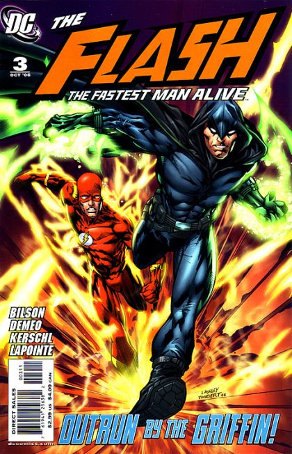 The Flash: The Fastest Man Alive, Vol. 1 Lightning in a Bottle, Part 3: Night of the Griffin |  Issue#3 | Year:2006 | Series: Flash | Pub: DC Comics
