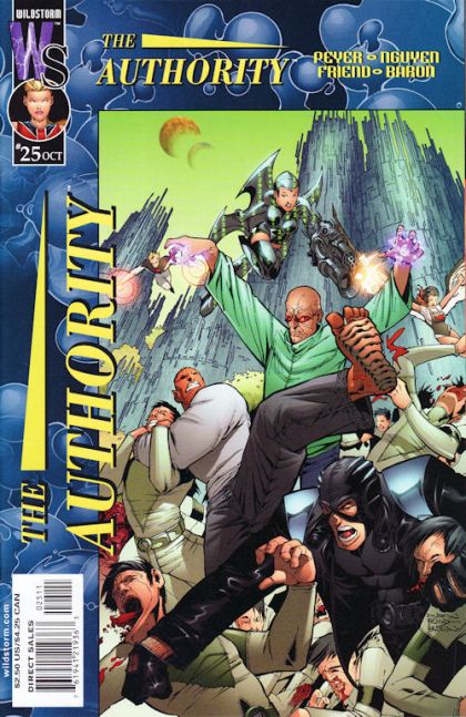 The Authority, Vol. 1 Transfer of Power, Part Three |  Issue#25 | Year:2001 | Series: The Authority | Pub: DC Comics