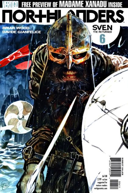 Northlanders Sven the Returned, "I Mourn For The Highlands" |  Issue#6 | Year:2008 | Series:  | Pub: DC Comics