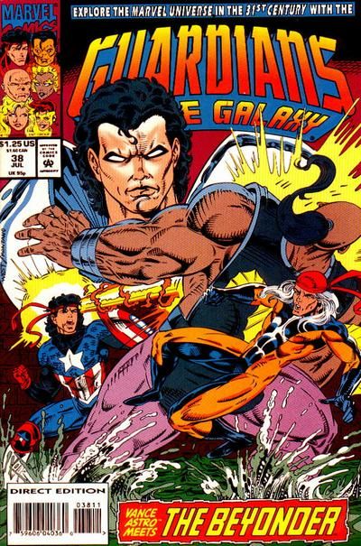 Guardians of the Galaxy, Vol. 1 Beyond The Pale |  Issue#38 | Year:1993 | Series: Guardians of the Galaxy |