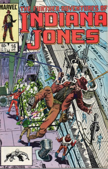 The Further Adventures of Indiana Jones The Sea Butchers, Chapter 2: Death On Dark Waters |  Issue#16A | Year:1984 | Series: Indiana Jones | Pub: Marvel Comics