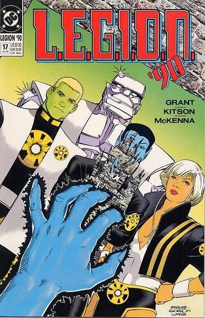 L.E.G.I.O.N. The Power of Positive Thinking |  Issue#17 | Year:1990 | Series: Legion of Super-Heroes |