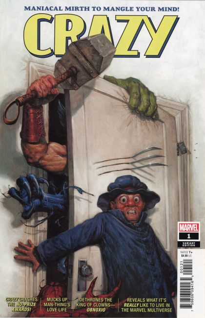 Crazy, Vol. 3  |  Issue#1B | Year:2019 | Series:  | Pub: Marvel Comics