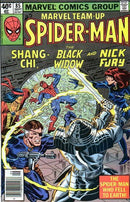Marvel Team-Up, Vol. 1 Spider-Man, Shang-Chi, The Black Widow, and Nick Fury: The Woman Who Never Was! |  Issue