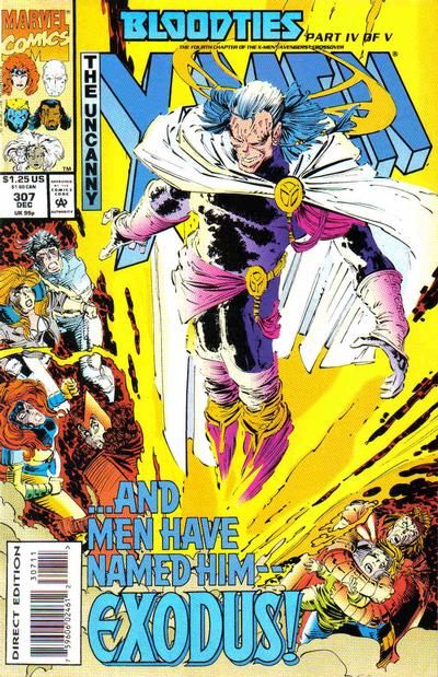 Uncanny X-Men Bloodties - Part 4: Night and Fog |  Issue#307A | Year:1993 | Series: X-Men | Pub: Marvel Comics