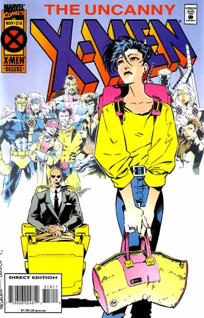 Uncanny X-Men Moving Day |  Issue#318A | Year:1994 | Series: X-Men | Pub: Marvel Comics
