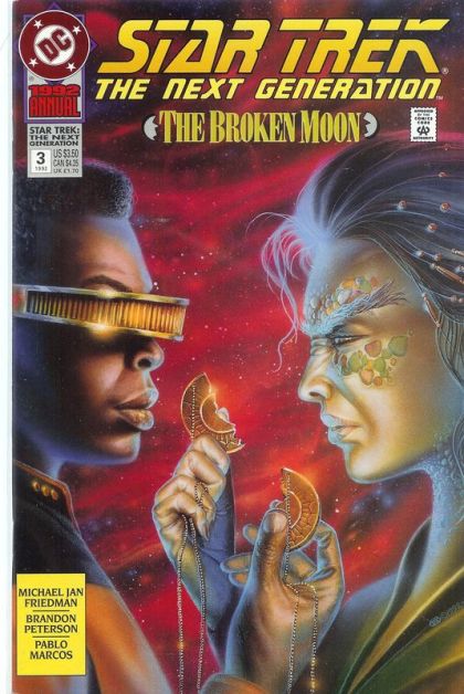 Star Trek: The Next Generation, Vol. 2 Annual The Broken Moon |  Issue#3A | Year:1992 | Series: Star Trek |