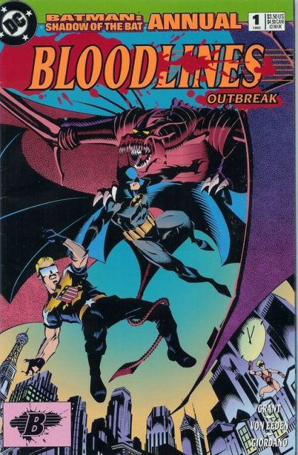 Batman: Shadow of the Bat Annual Bloodlines - Joe Public |  Issue#1A | Year:1993 | Series:  |