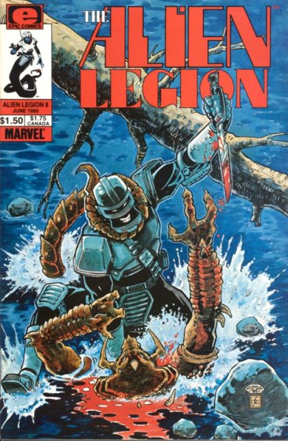 Alien Legion, Vol. 1 Hostages |  Issue#8 | Year:1985 | Series:  | Pub: Marvel Comics