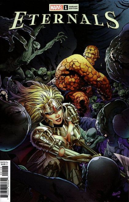 Eternals, Vol. 5  |  Issue#1M | Year:2021 | Series:  | Pub: Marvel Comics | Variant Greg Land Cover