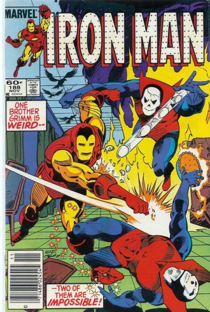 Iron Man, Vol. 1 And Grimm Shall Be Their Name! |  Issue#188B | Year:1984 | Series: Iron Man | Pub: Marvel Comics