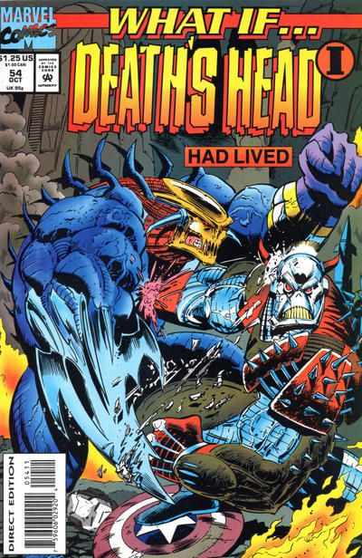 What If, Vol. 2 Minion Had Not Killed Death's Head |  Issue#54A | Year:1993 | Series: What If? | Pub: Marvel Comics |
