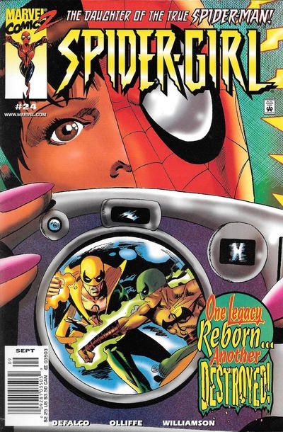 Spider-Girl, Vol. 1 Dragonfist! |  Issue#24B | Year:2000 | Series:  | Pub: Marvel Comics | Newsstand Edition