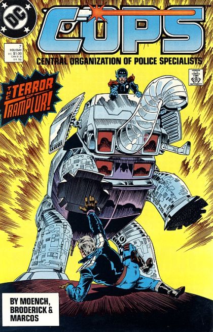 Cops Rogue Cop, Part 1 - Rogue Cop! |  Issue#7A | Year:1988 | Series:  |