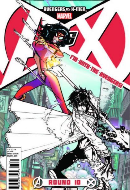 Avengers vs. X-Men Avengers vs. X-Men - Round 10 |  Issue#10F | Year:2012 | Series: Avengers |