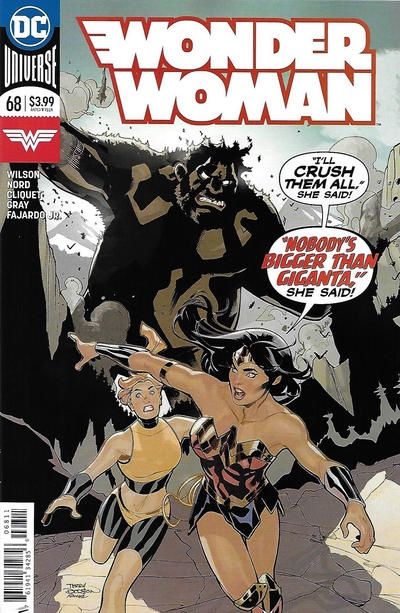 Wonder Woman, Vol. 5 Giants War, Finale |  Issue#68A | Year:2019 | Series:  | Pub: DC Comics