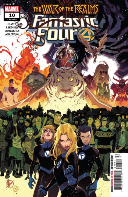 Fantastic Four, Vol. 6 War of the Realms - Neighboring Realm |  Issue#10A | Year:2019 | Series: Fantastic Four | Pub: Marvel Comics