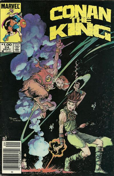 King Conan / Conan the King Fragments: A Witch's Tale |  Issue#24B | Year:1984 | Series: Conan | Pub: Marvel Comics