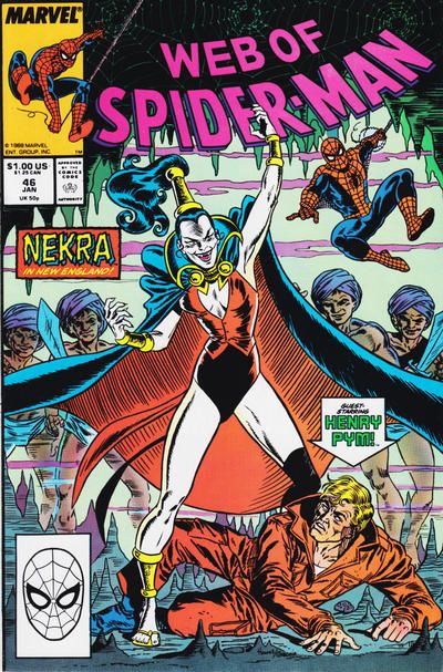Web of Spider-Man, Vol. 1 The Power of...Hate! |  Issue#46A | Year:1988 | Series: Spider-Man |