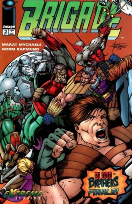 Brigade, Vol. 2 Blood Brothers - Finale |  Issue#3A | Year:1993 | Series:  | Pub: Image Comics