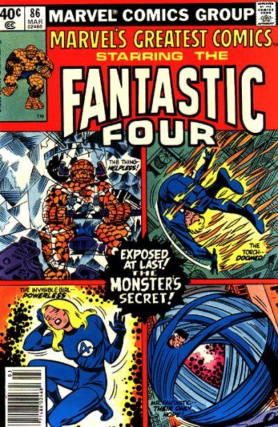 Marvel's Greatest Comics The Monster's Secret |  Issue#86B | Year:1980 | Series:  | Pub: Marvel Comics