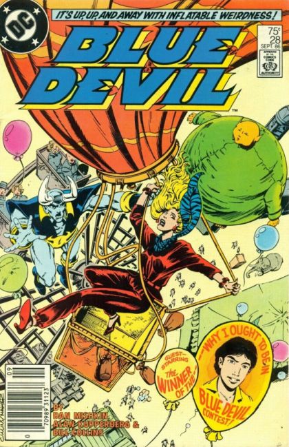 Blue Devil The Moon's A Balloon |  Issue#28B | Year:1986 | Series:  | Pub: DC Comics