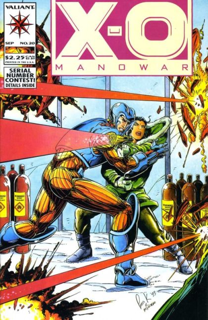 X-O Manowar, Vol. 1 Operation: Deep Freeze, Part 3: The Consequences |  Issue#20 | Year:1993 | Series: X-O Manowar | Pub: Valiant Entertainment