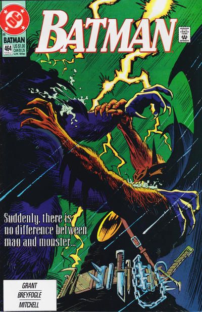 Batman Spirit Of The Beast, Part 3: Sacrifice |  Issue#464A | Year:1991 | Series: Batman | Pub: DC Comics