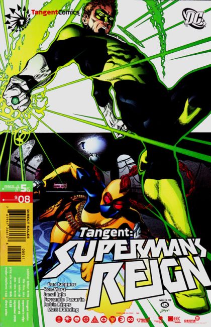 Tangent: Superman's Reign Chapter Five / History Lesson: Chapter Five |  Issue#5 | Year:2008 | Series: Tangent | Pub: DC Comics