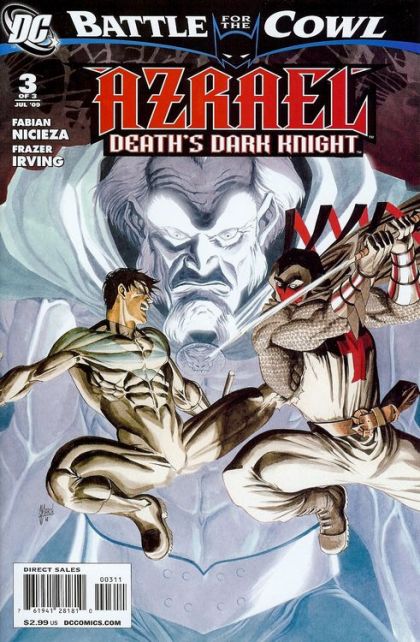 Azrael: Death's Dark Knight Battle for the Cowl - Azrael: Death's Dark Knight, Why Ask Why? |  Issue#3 | Year:2009 | Series:  | Pub: DC Comics