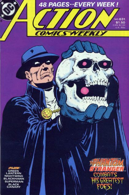 Action Comics, Vol. 1 Detente / Knock 'em Dead, Part 8 / Cat and Mouse, Part 1 / Point Blank / Rocks and Hard Places, Part 6: Old Friends, New Enemies / Kissoff - That's A Russian Word, Isn't It? |  Issue#631 | Year:1988 | Series:  |