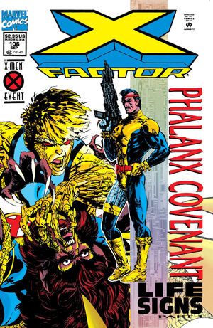 X-Factor, Vol. 1 Phalanx Covenant: Life Signs - Part 1 |  Issue#106B | Year:1994 | Series: X-Factor | Pub: Marvel Comics