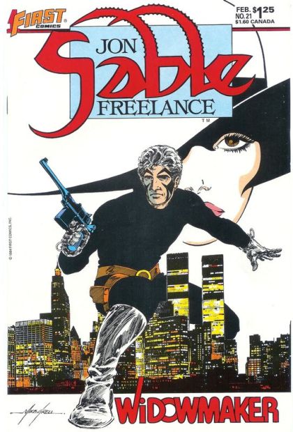 Jon Sable, Freelance Widowmaker |  Issue#21 | Year:1985 | Series: Jon Sable | Pub: First Comics