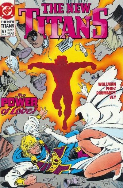 The New Titans Fatal Attraction, Fatal Attraction, pt 2 |  Issue#67 | Year:1990 | Series: Teen Titans | Pub: DC Comics |