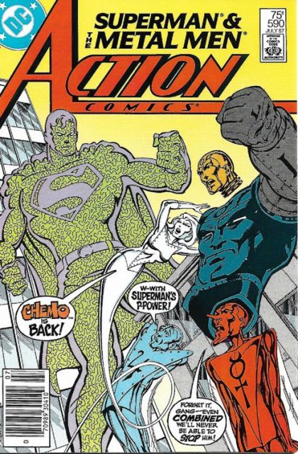 Action Comics, Vol. 1 Better Living/Dying Through Chemistry |  Issue#590B | Year:1987 | Series:  | Pub: DC Comics |