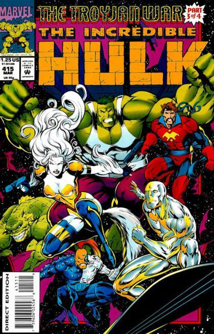 The Incredible Hulk, Vol. 1 The Troyjan War, Part 3: Jammin |  Issue#415A | Year:1994 | Series: Hulk |