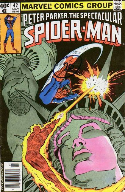 The Spectacular Spider-Man, Vol. 1 Give Me Liberty Or Give Me Death! |  Issue#42B | Year:1980 | Series: Spider-Man | Pub: Marvel Comics