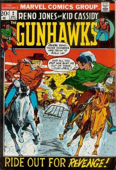 Gunhawks  |  Issue#2 | Year:1972 | Series:  | Pub: Marvel Comics