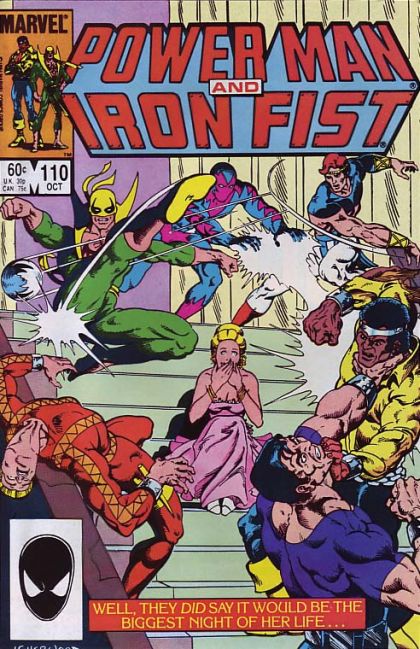 Power Man And Iron Fist, Vol. 1 O Deadly Debutante! |  Issue#110A | Year:1984 | Series: Power Man and Iron Fist | Pub: Marvel Comics